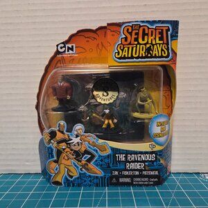 The Secret Saturdays CN Mattel Mini Figures W/Scenescape The Ravenous Raider
